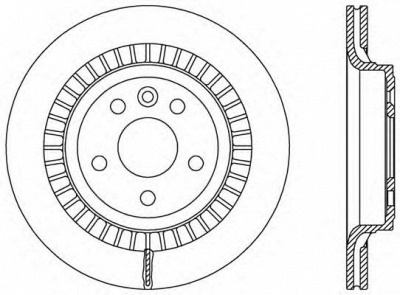 OPEN PARTS bdr252020 -  Тормозной диск